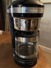 Black Kitchen Aid Coffee Maker