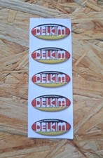 5 × Delkim sticker set sticker new "Germany/Germany" for TXI plus/Tx-i plus