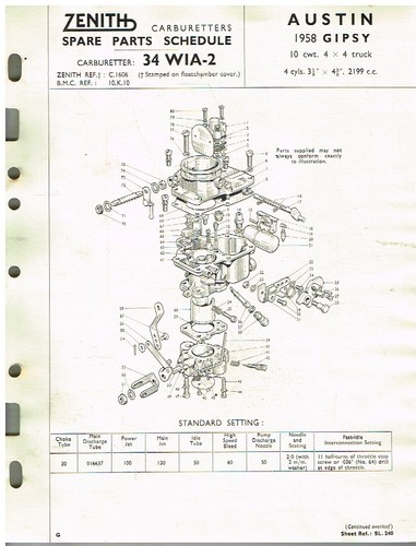 Austin gipsy 4x4 10cwt 2l - 4x4,