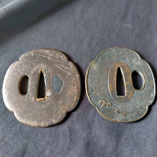 Antique japanese tsuba - antique,