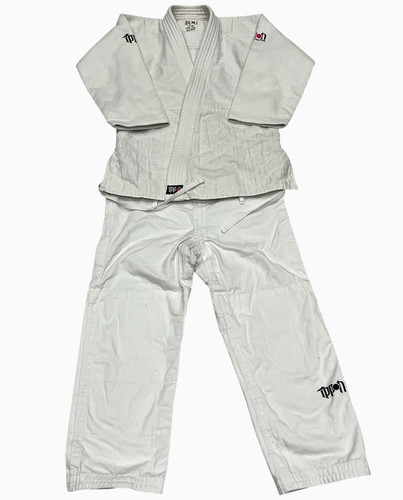 Ippon white judo fighter - white,
