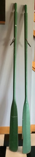 Vtg wood oars - wood,