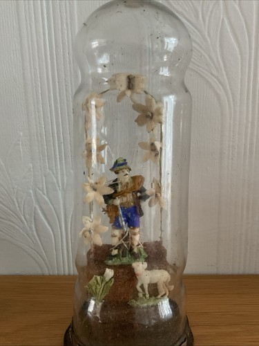 Antique victorian diorama - antique,