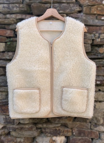 Merino wool unisex gilet - merino,