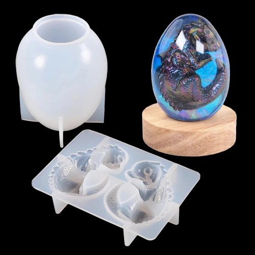 Dragon egg silicone mold - egg,