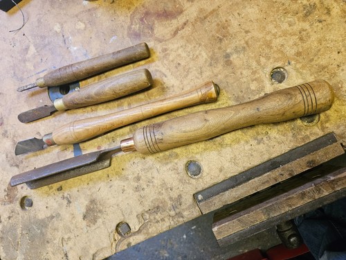 Wood turning chisels - turning, 1