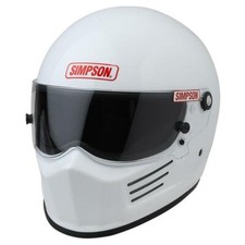 Simpson Bandit Helmet Snell Sa2020 Black White Colour 8859 Terminal Msa M6 Fia