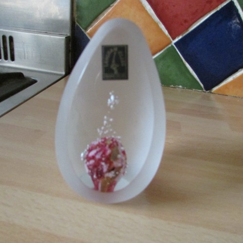 Langham glass egg - , shaped