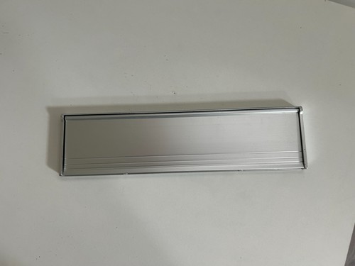 Diall aluminium letterbox - , with
