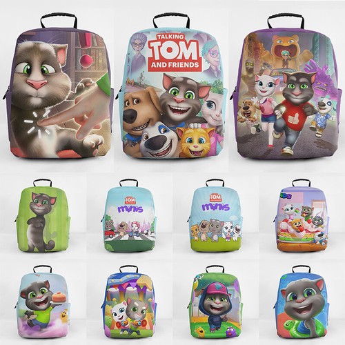 Talking tom baby backpack - talking,