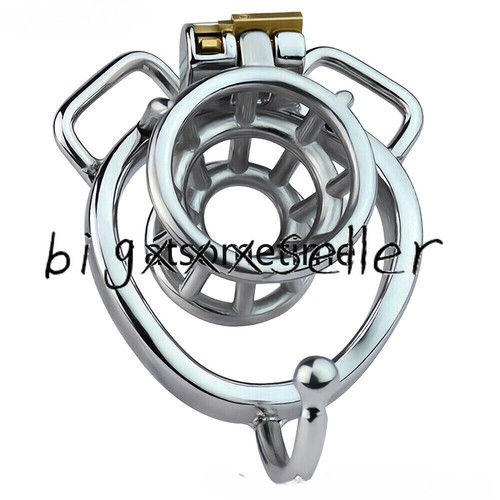 Metal chastity cage men lock - metal,