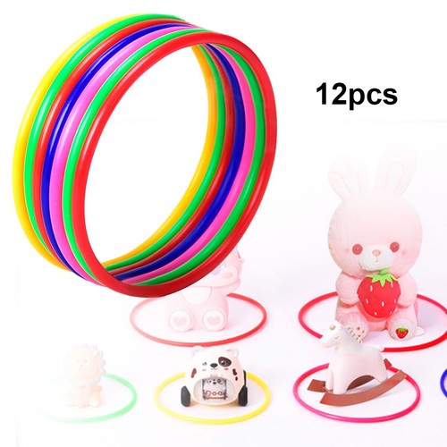 12x ø10cm colorful plastic - Ø10cm,