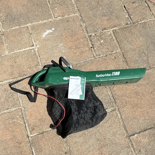 Qualcast leaf blower and - leaf,