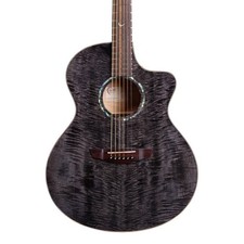 Faith FX Series Neptune CE Electro-Acoustic Guitar, Moon Dust Grey (NEW)