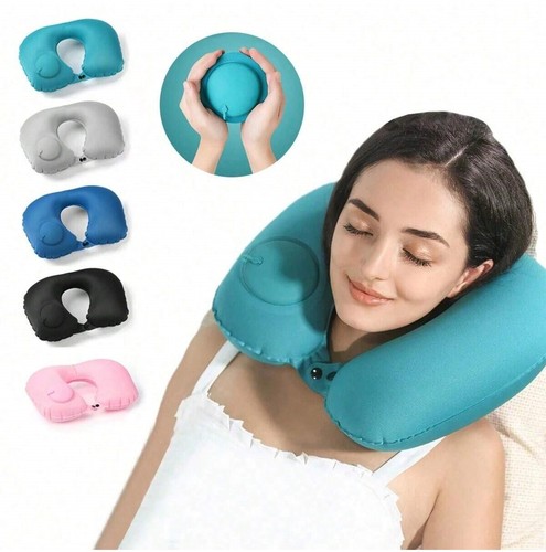 Shaped travel pillow - u, neck