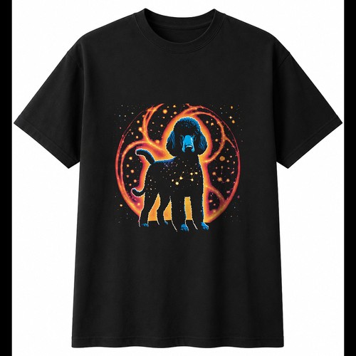 Anime standard poodle mens - anime,