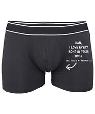 Personalised Boxers Rude Funny