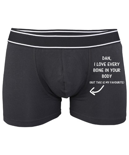 Personalised boxers rude funny - personalised,