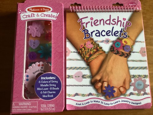 Friendship bracelet making kit - friendship,
