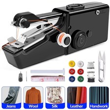 Handy Stitch Small Mini Portable Handheld Cordless Electric Sewing Machine