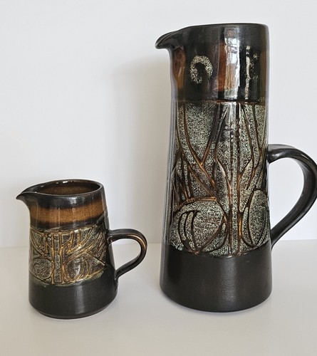 2pc ceramic jug set - 2pc,