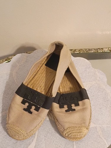 Tory burch beige canvas - burch,