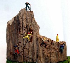 6 Rock Climbers People A104p