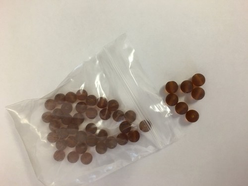 Gutermann glass frosted - gutermann, beads