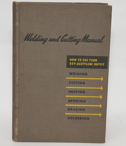 Welding cutting manual - welding, &