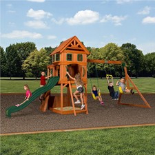 Wooden Swingset Playcentre
