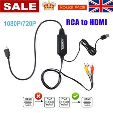 RCA to HDMI Converter, AV to