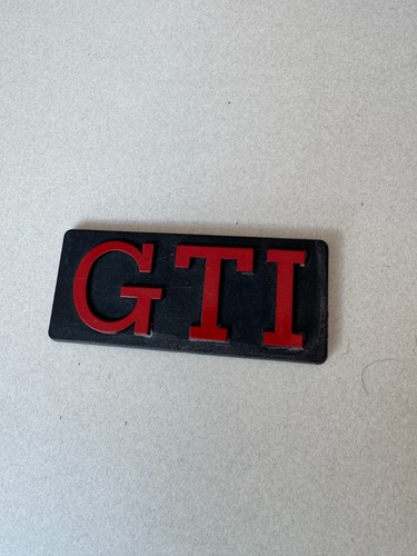 Volkwagon golf gti grill - gti, badge