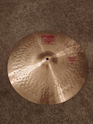 Paiste 2002 heavy ride - 18",