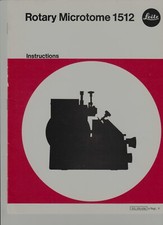Rotary Microtome 1512 Instructions