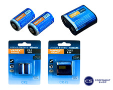 CRP2, CR2 High Power VapexTech Lithium Batteries for Cameras / Smoke Detectors