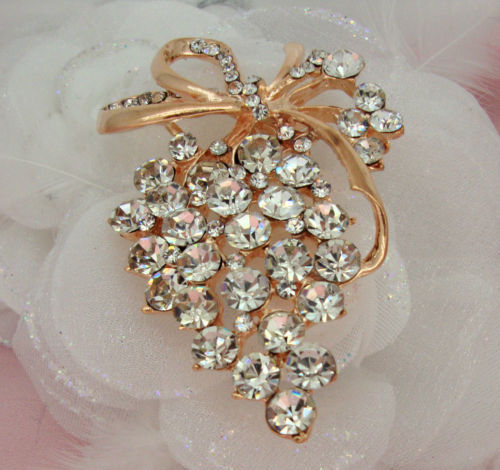 Gold tone large vine - gold,