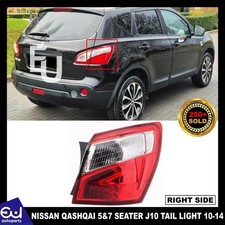 Right Rear outer Tail Light Brake Lamp For Nissan Qashqai 5&7 Seater J10 10-14