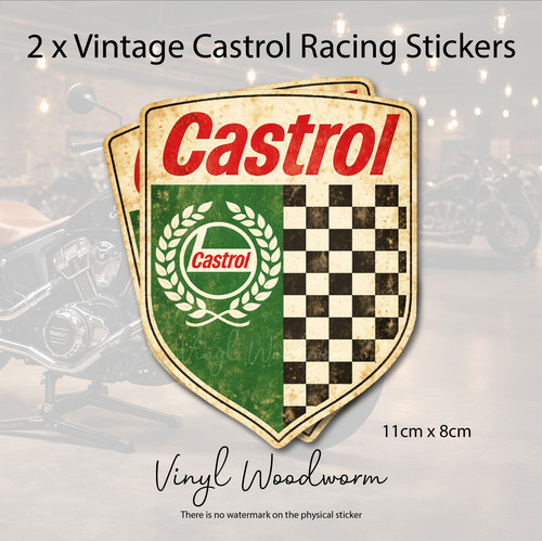 Vintage castrol oil - x,