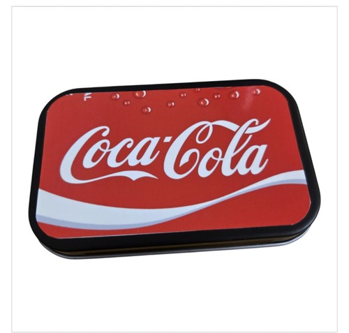 Tobacco tin 1oz hinged - tin,