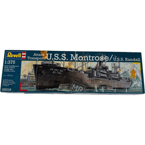 Revell 375 uss - uss, montrose