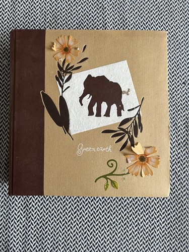 Postcard album with postcards