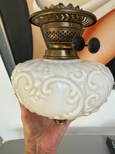 antique large white embossed