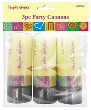 3  x Party Popper Confetti
