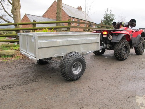 Tipping trailer 5x3 with - , 16"
