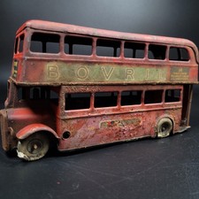 Triang Minic Bovril Ovaltine Double Decker Bus Mitcham London Transport