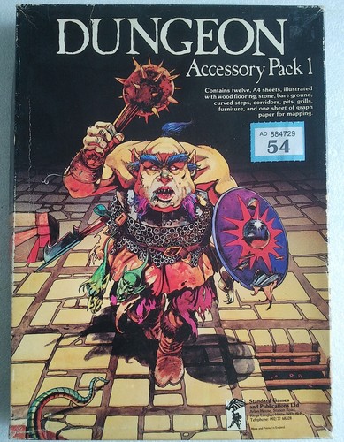 Vintage dungeon accessory - dungeon, pack