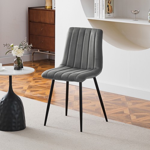 Grey modern dining chairs - modern,