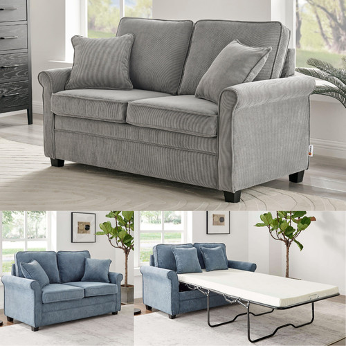Sofa bed seater memory foam - 2,