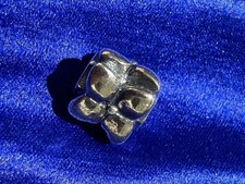 Trollbeads Silver Flower Bead