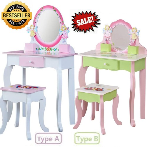 Wooden kids dressing table and - wooden,